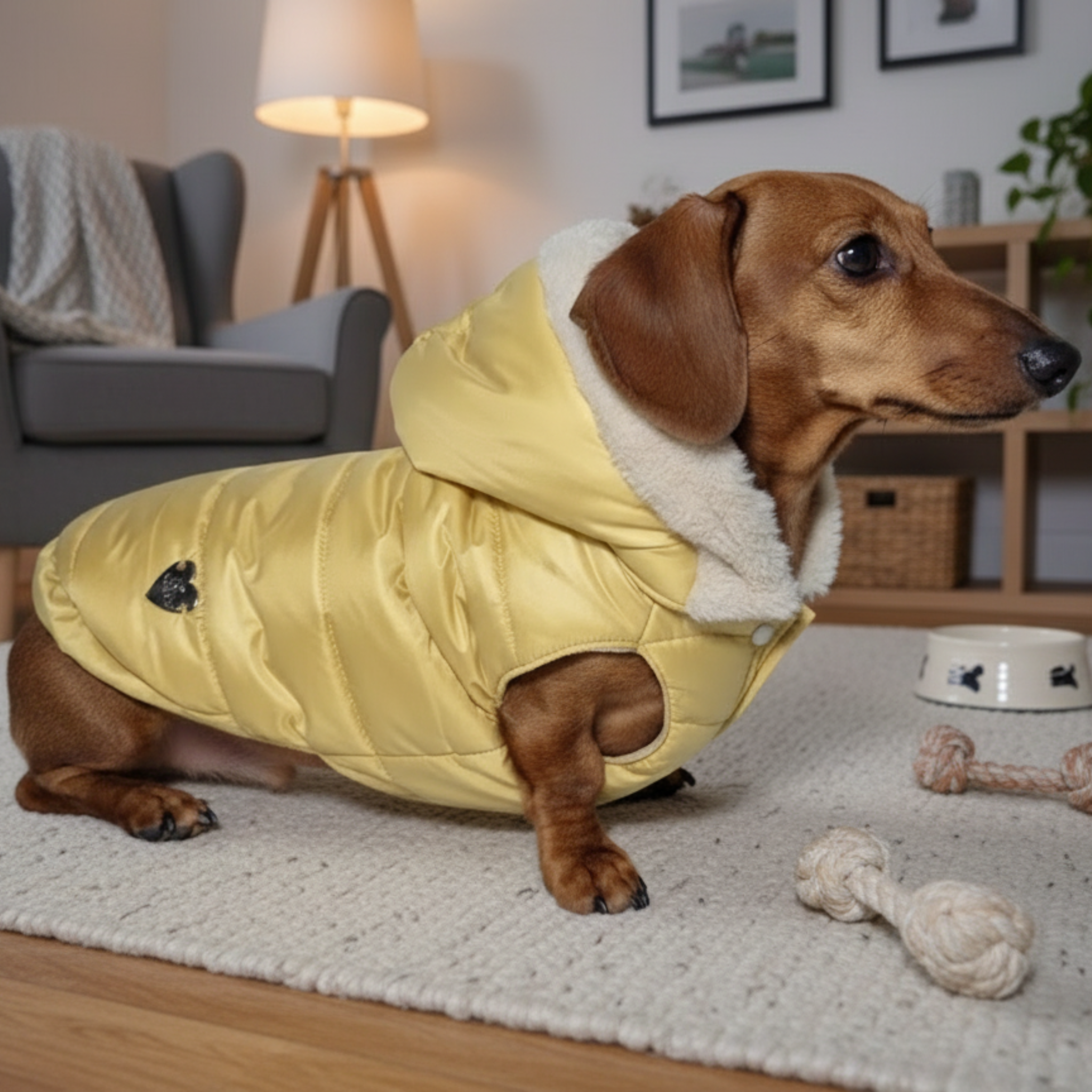 Piumino Invernale Jacket Hoodie per Cani